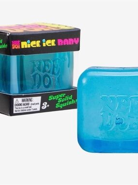 Nice Ice Baby Blue Squishy Nee Doh!!! Teenie
